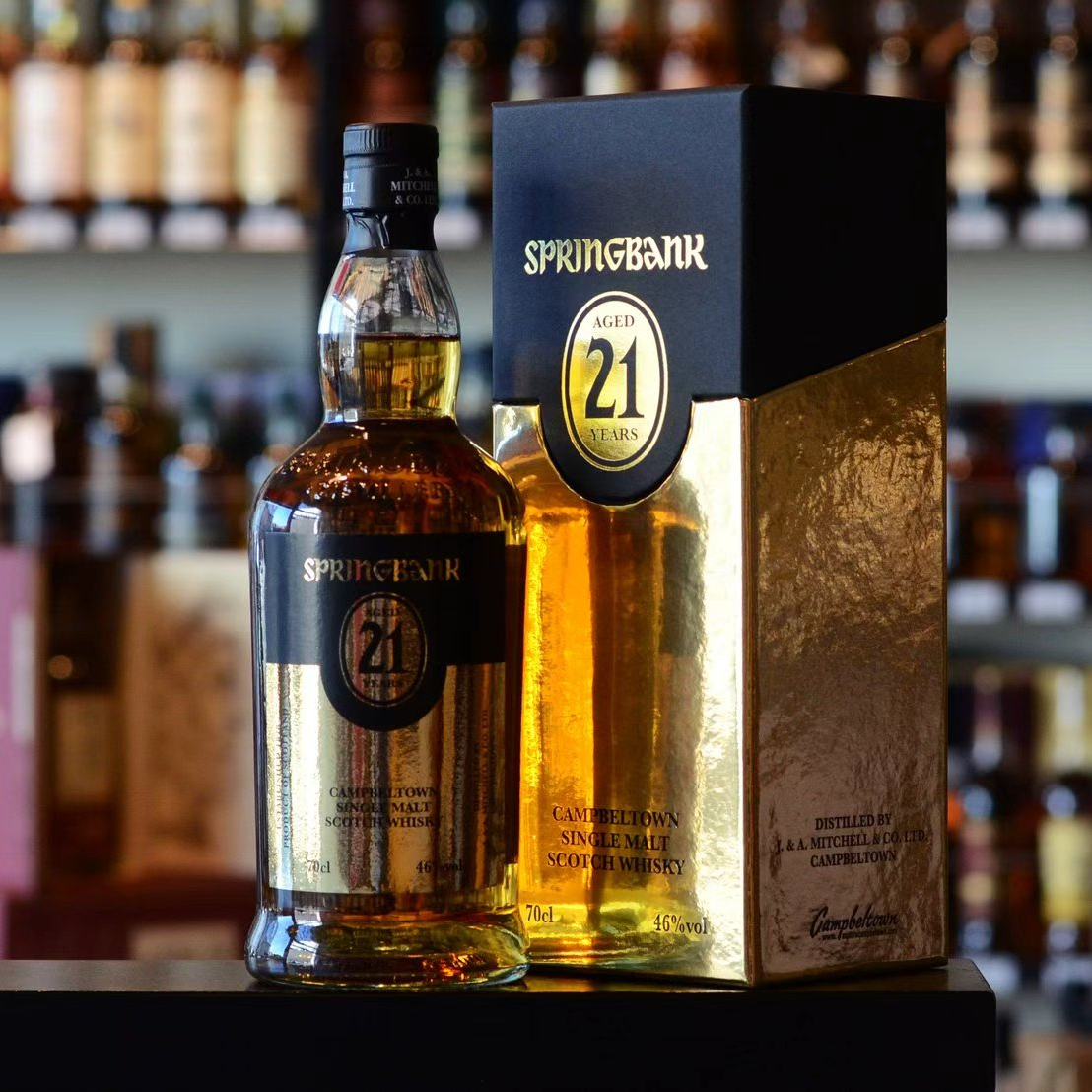 【官方正品】云顶21年 单一麦芽威士忌 苏格兰坎贝尔镇 700ml