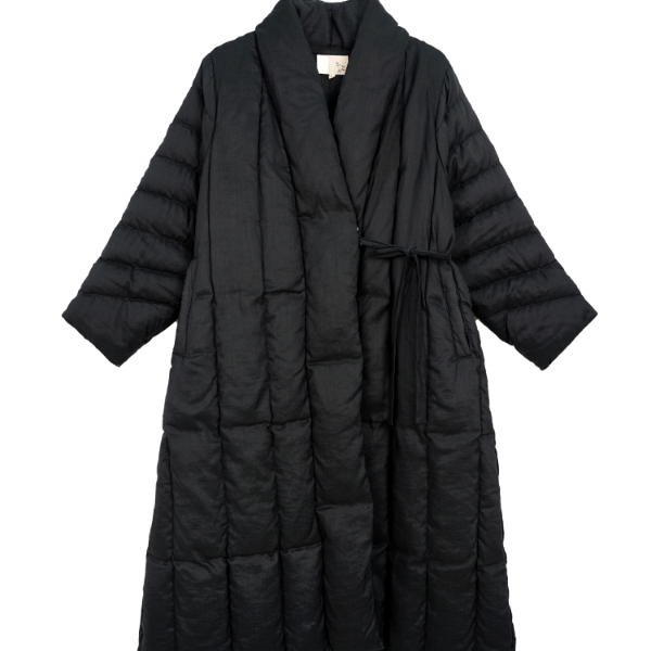 素白【鹅大娘】800780新中式加厚保暖经典鹅绒服