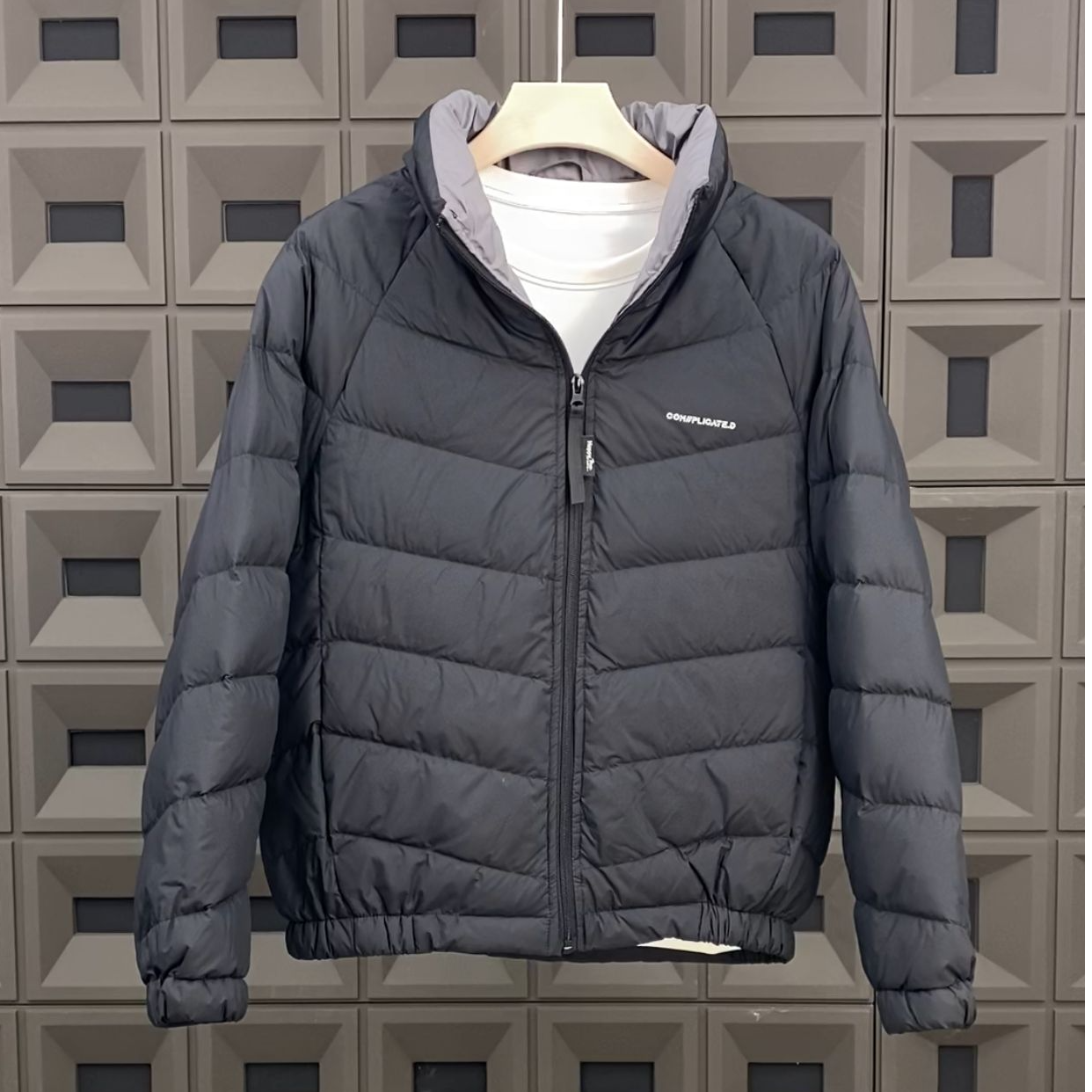 2025冬季立领排骨羽绒服保暖舒适显瘦有型百搭男8605