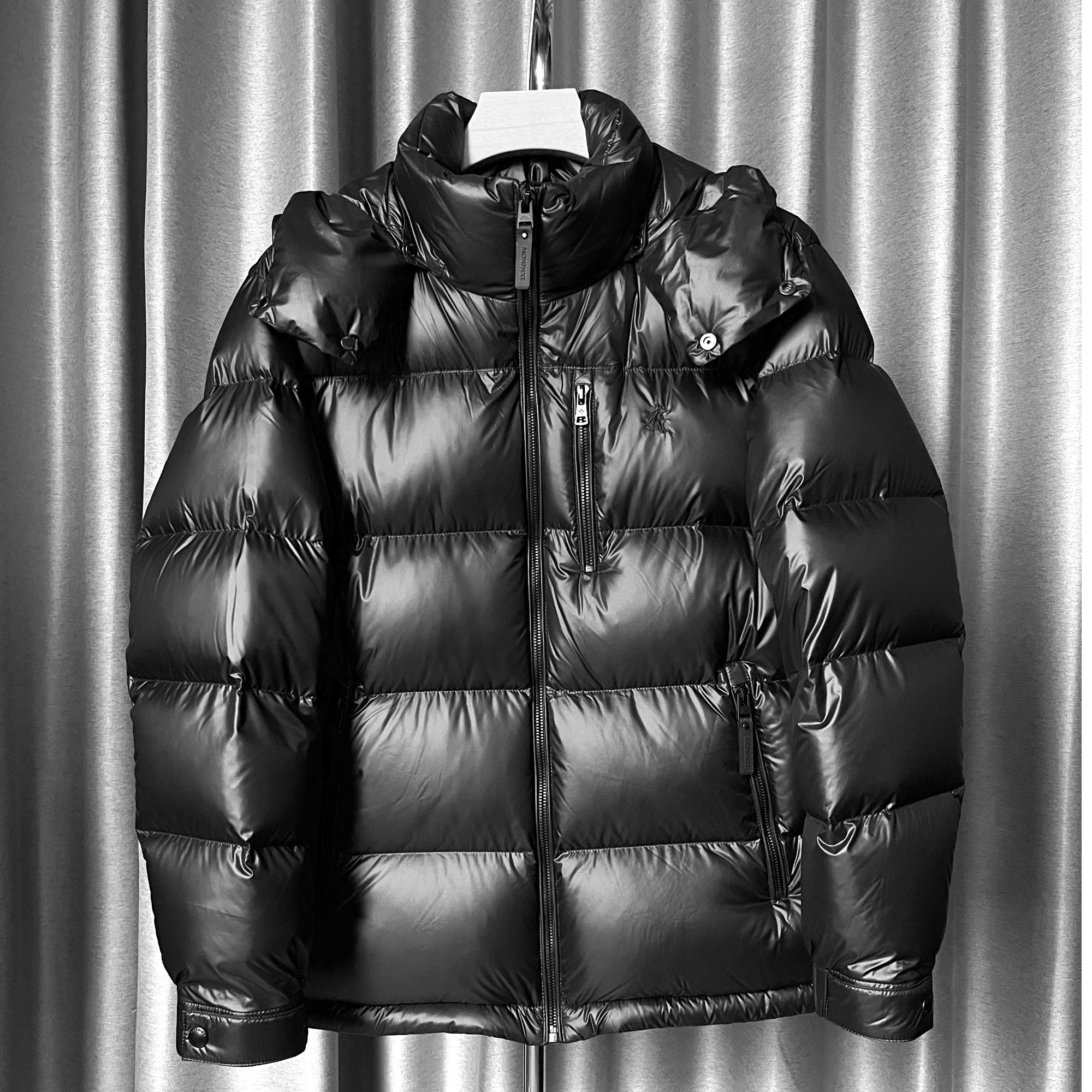 【500T高密极寒羽绒服】冬季男士连帽休闲短款加厚保暖防水90白鸭绒