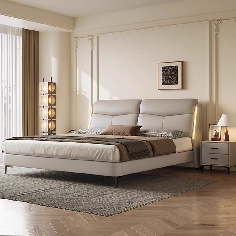 CAPTAIN/马克船长轻奢简约意式高箱储物大主卧北欧软体儿童大床2