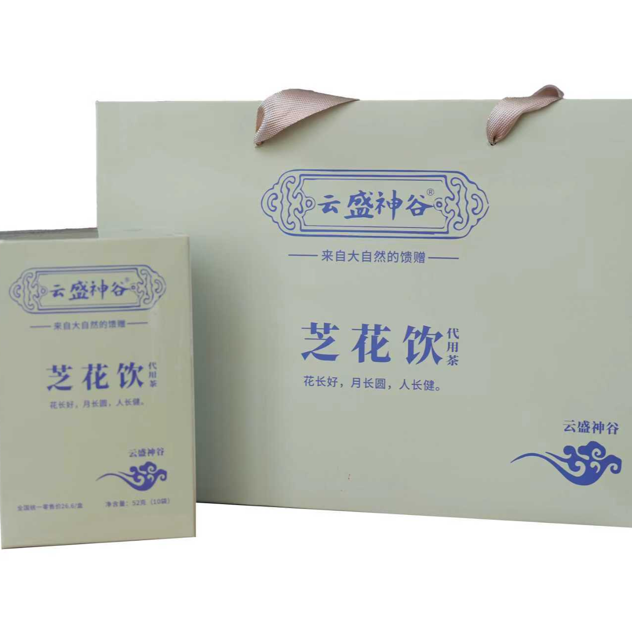 古方新茶芝花饮，新茶陈皮灵芝金银花茶叶荷叶山楂陈皮薏仁祛湿茶