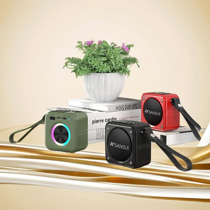 SANSUI/山水U3夏季清凉户外迷你便携 蓝牙收音定时关机震撼低音炮