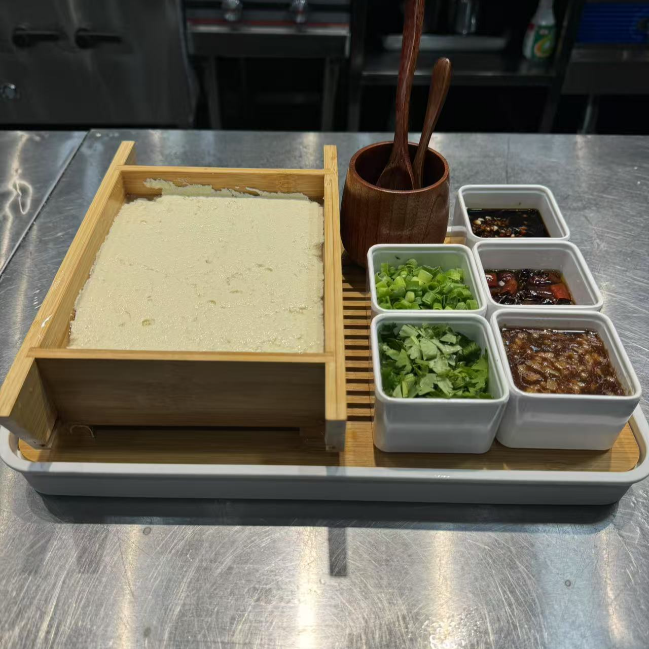 木盒卤水嫩豆腐教程