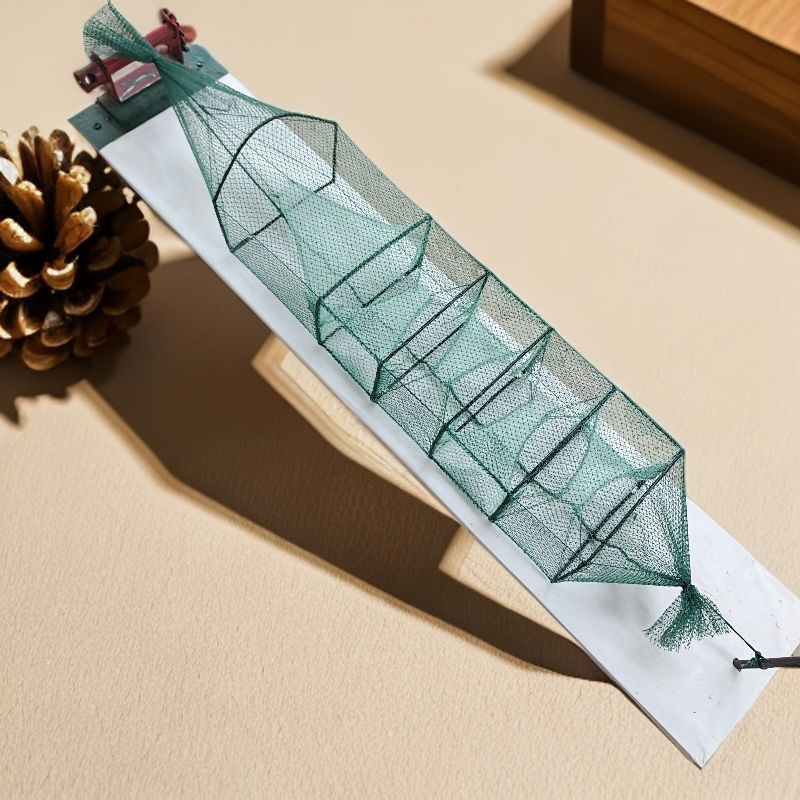 新款10条小韩鳝鱼网精品三股有结中四门绑好地插送饵料球