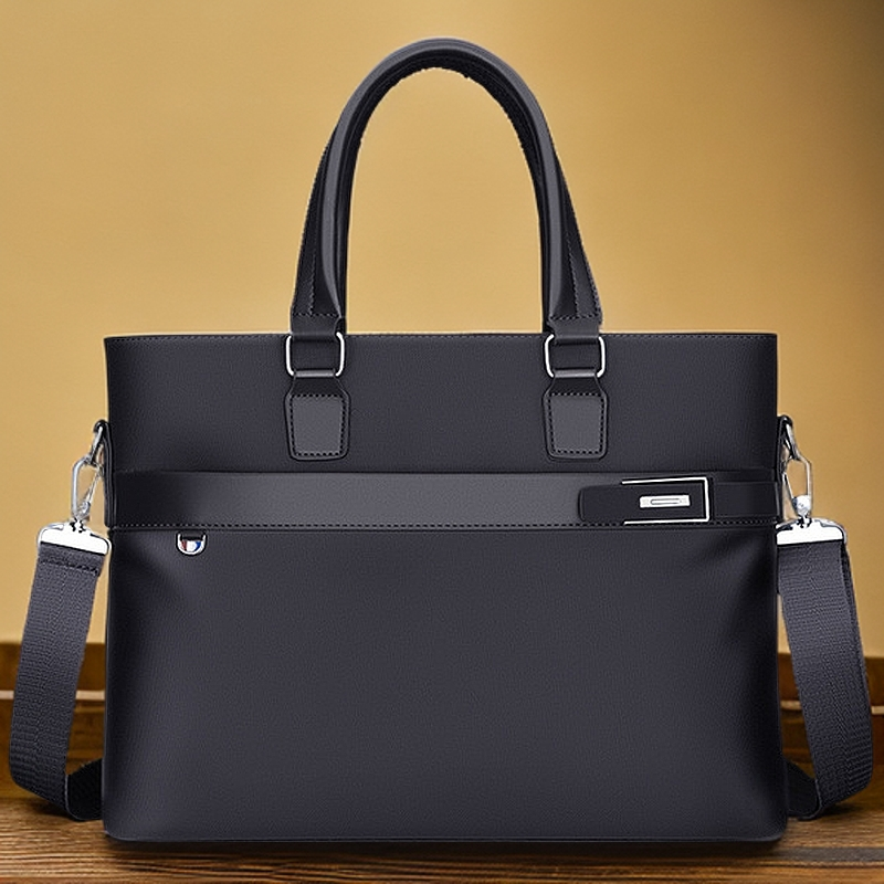 牛津布商务公文包男士手提包2025新款爆款14寸电脑包通勤出差斜挎