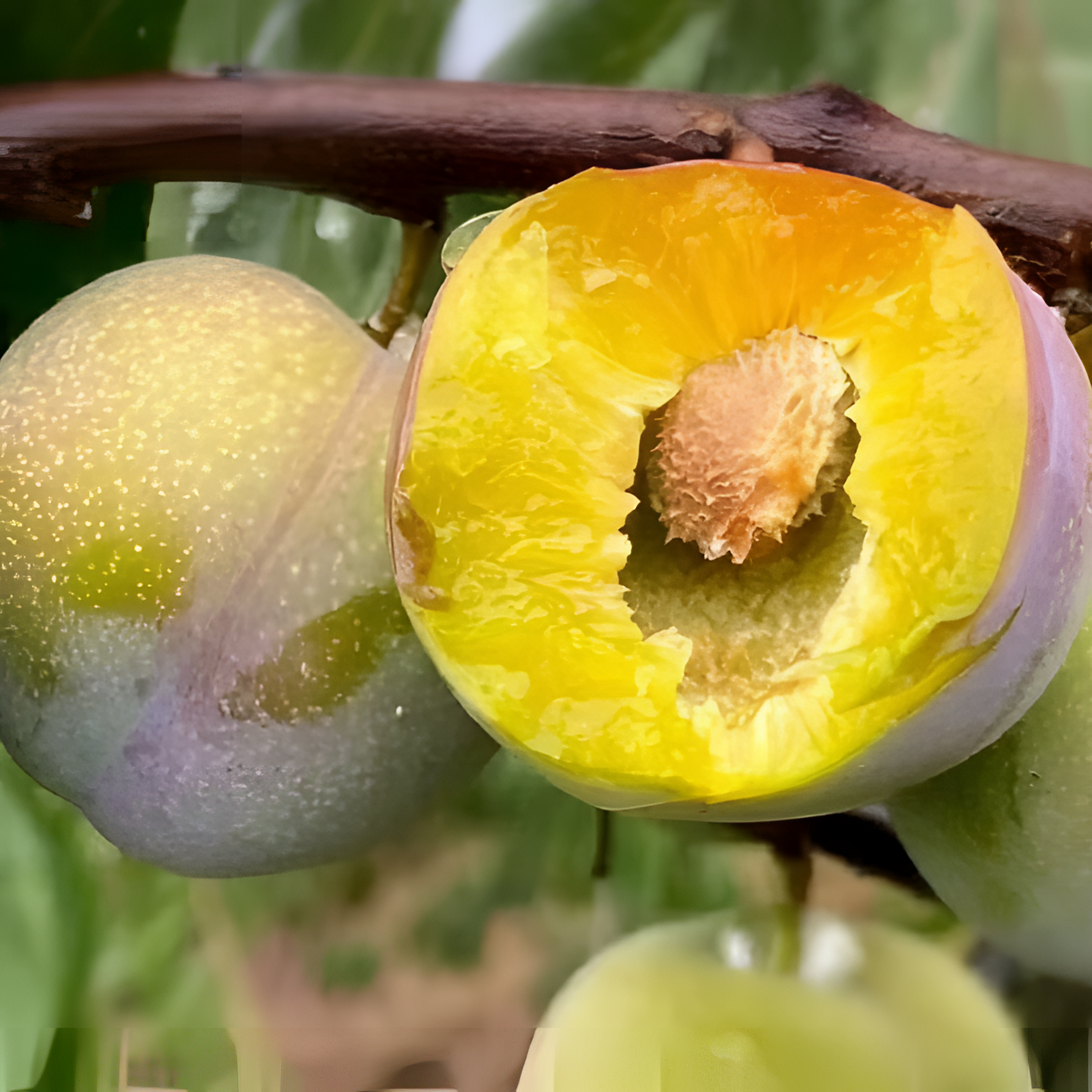 正宗四川脆红脱骨李子高山青红李5斤奈李脆甜爽口