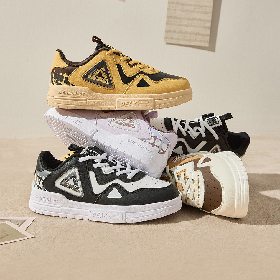Peak/匹克儿童百搭运动休闲鞋春秋新款儿童板鞋潮鞋DEK44540B