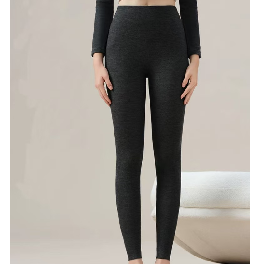 JW-199【柞蚕丝美体裤】2025年新款打底裤秋冬加厚高腰女士加绒