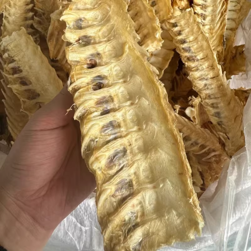 鳕鱼骨煲汤鲜香的鱼骨头深海新鲜天然晒干补钙海产品干货500g