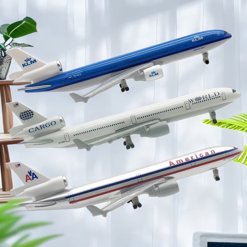 麦道MD飞机模型客机合金波音模型飞机航模飞机模型合金仿真摆件