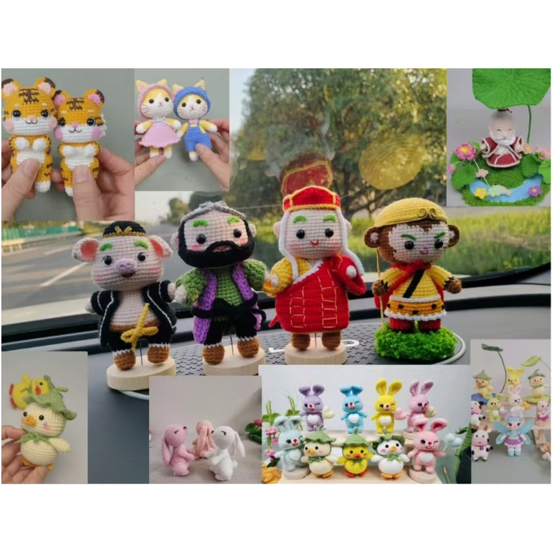 比心兔玩偶挂件系列教程