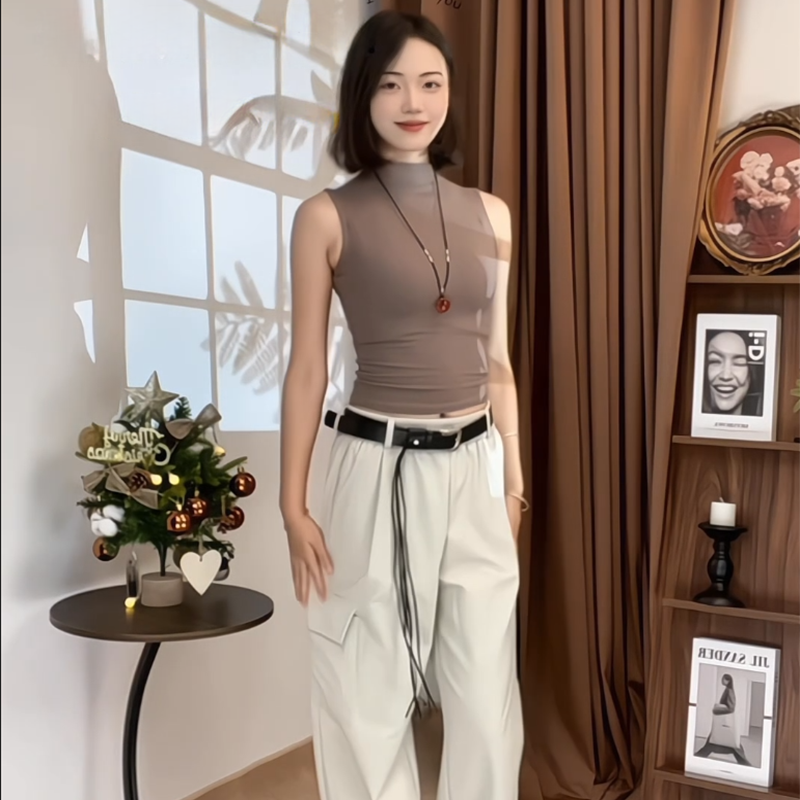 美式穿搭秋季裤子束脚百搭神ootd工装哈伦裤女款爆款2025新款