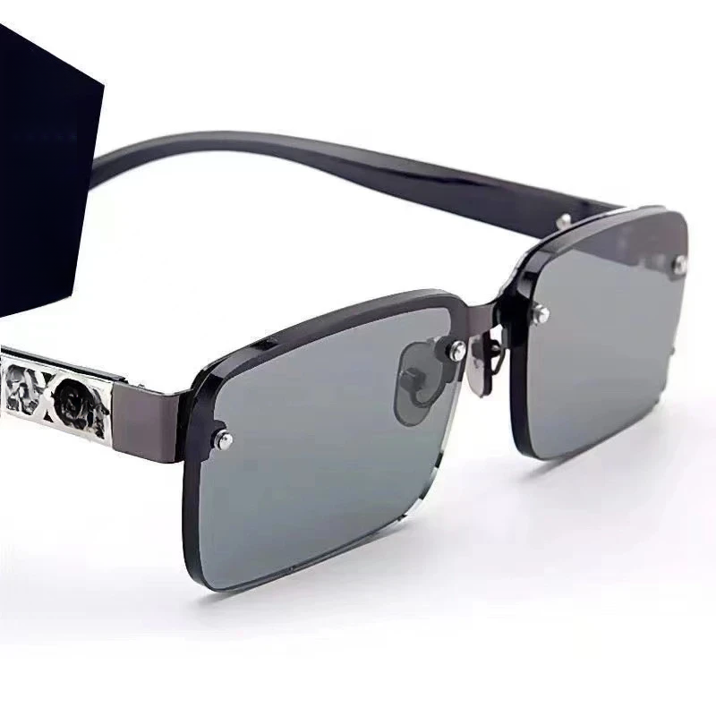 自动变焦100-700度看近老花镜中老年老光眼镜防辐射切边无框