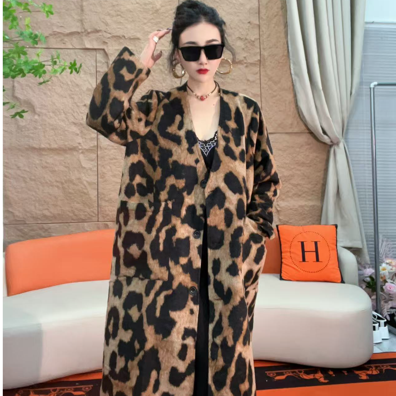 9087【凡家衣橱】秋季新款韩版时尚潮流时尚百搭风衣气质显瘦复古