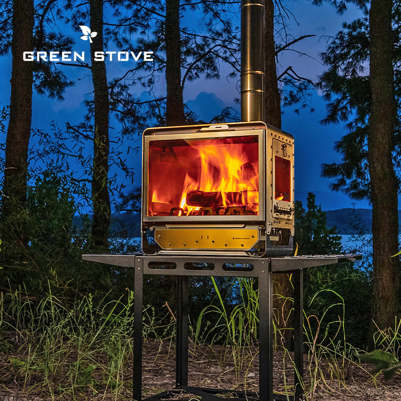 Table Master Max 绿炉桌面大师Max户外桌面柴火炉