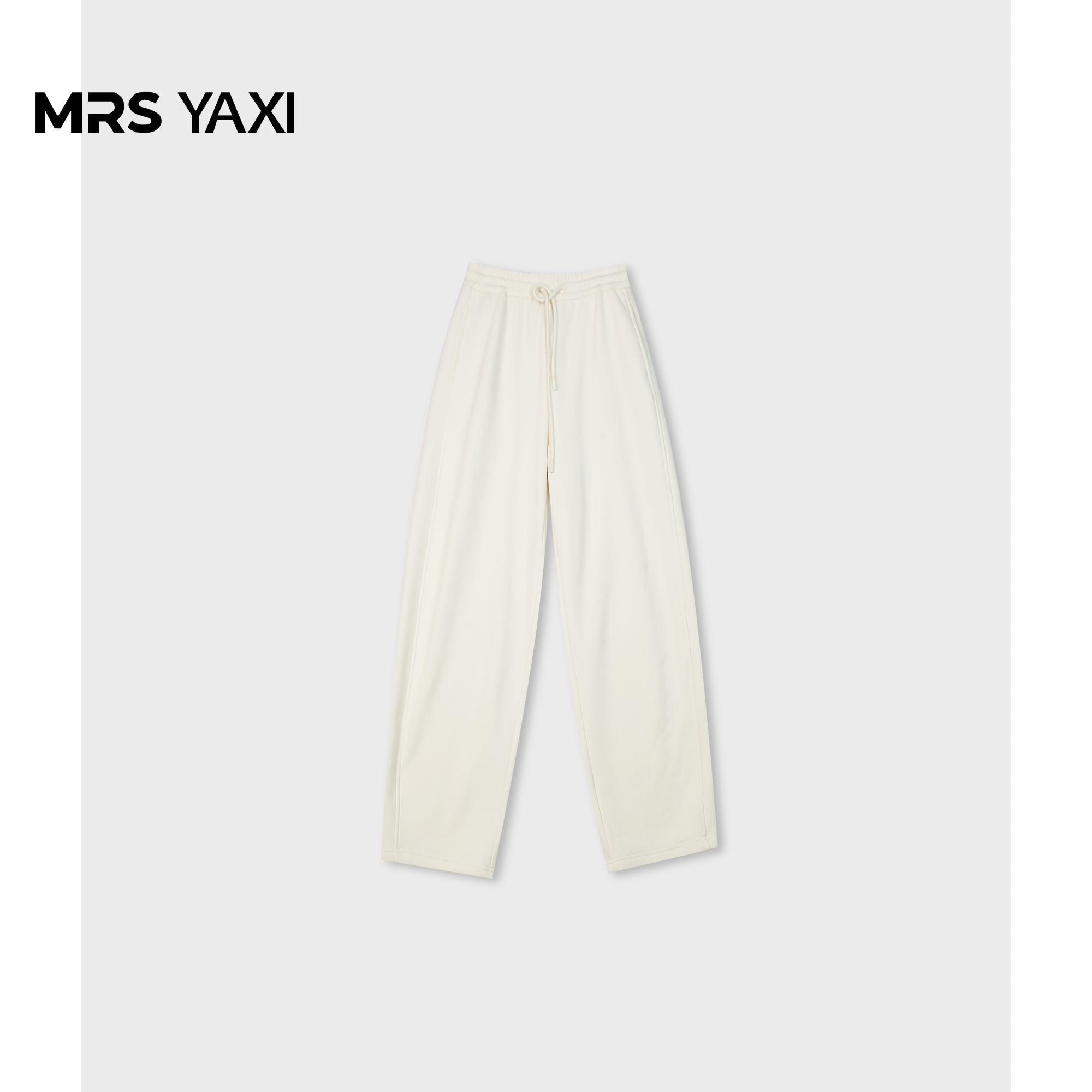 Mrsyaxi百搭加绒弯刀裤保暖休闲卫裤YX4112905