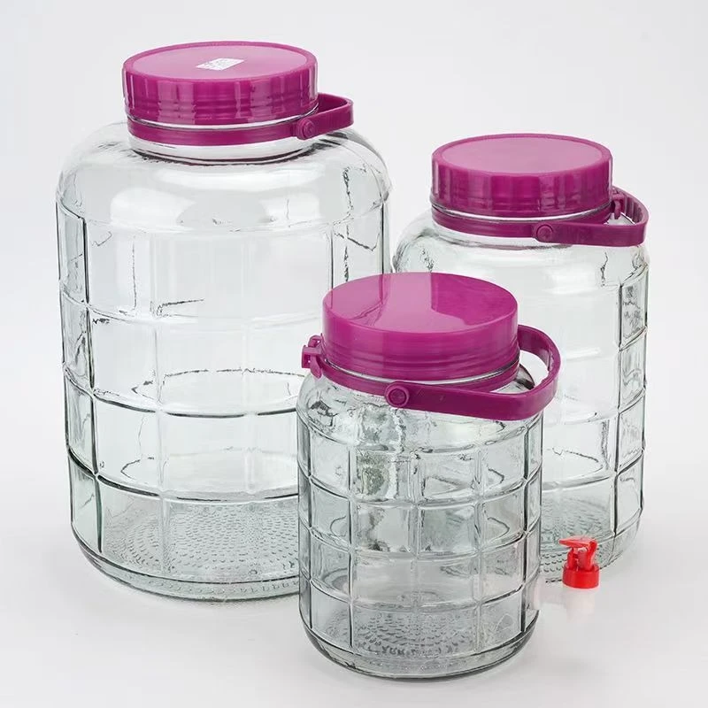 泡酒玻璃瓶食品级家用密封罐龙头泡菜坛罐子腌菜专用杨梅酒瓶空瓶