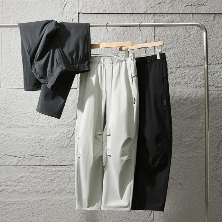 帅！立裁结构设计！版型工艺非常好！春夏新款高端户外宽松休闲裤