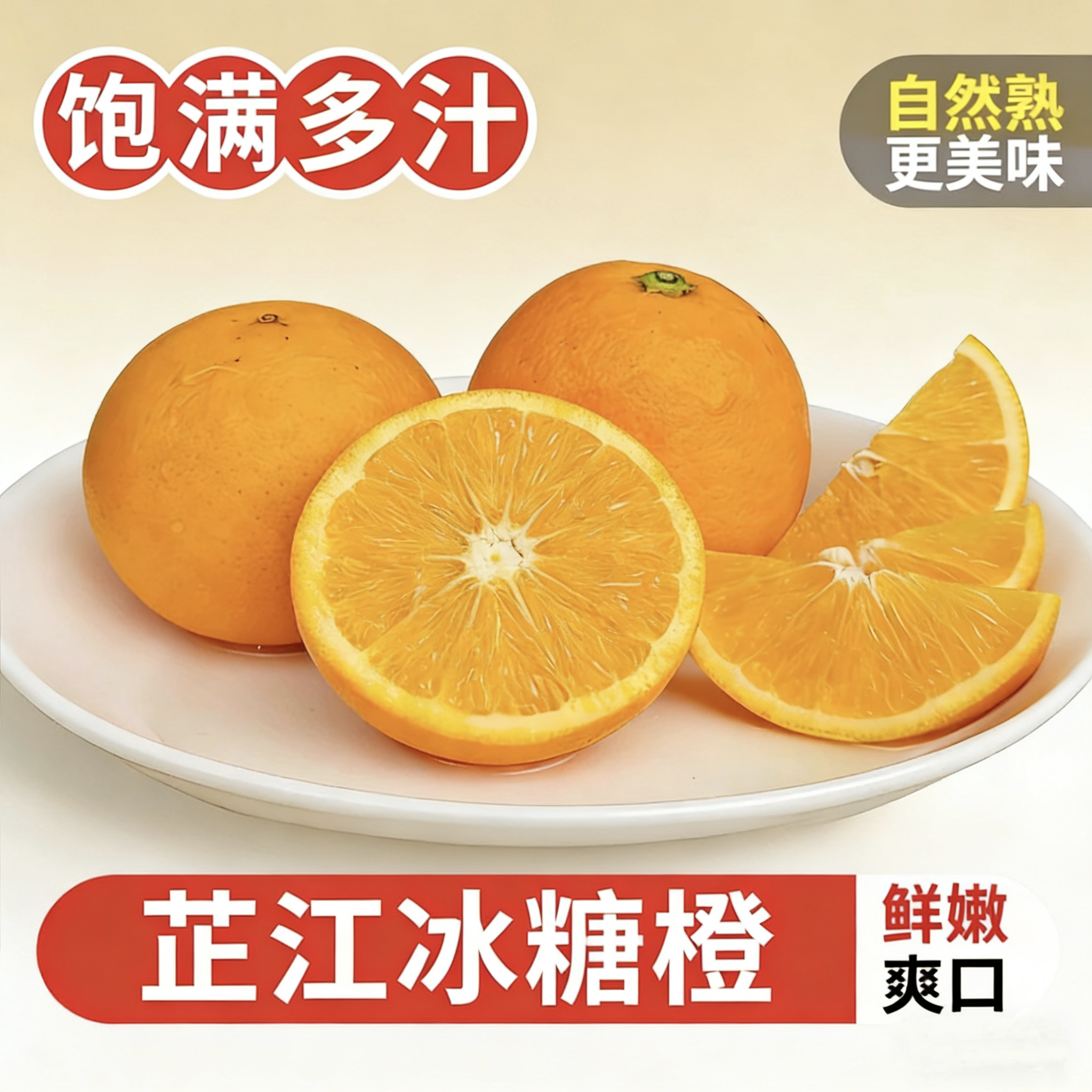 【产地直发】当季现采摘湖南芷江老种冰糖橙当季爆甜多汁一整箱