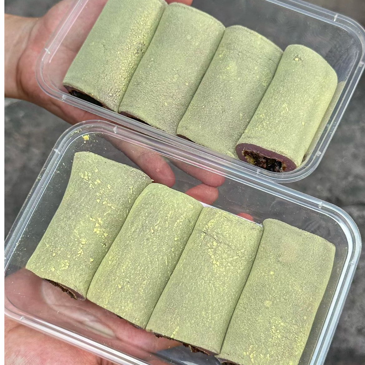 达人专属 糯叽叽乌饭麻糍艾草糍粑300g*3盒（4个/盒） 开袋即食