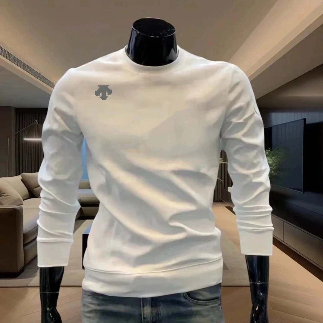 秋冬爆款新款硅胶箭头卫衣秋季外套潮流运动长袖圆领打底休闲上衣