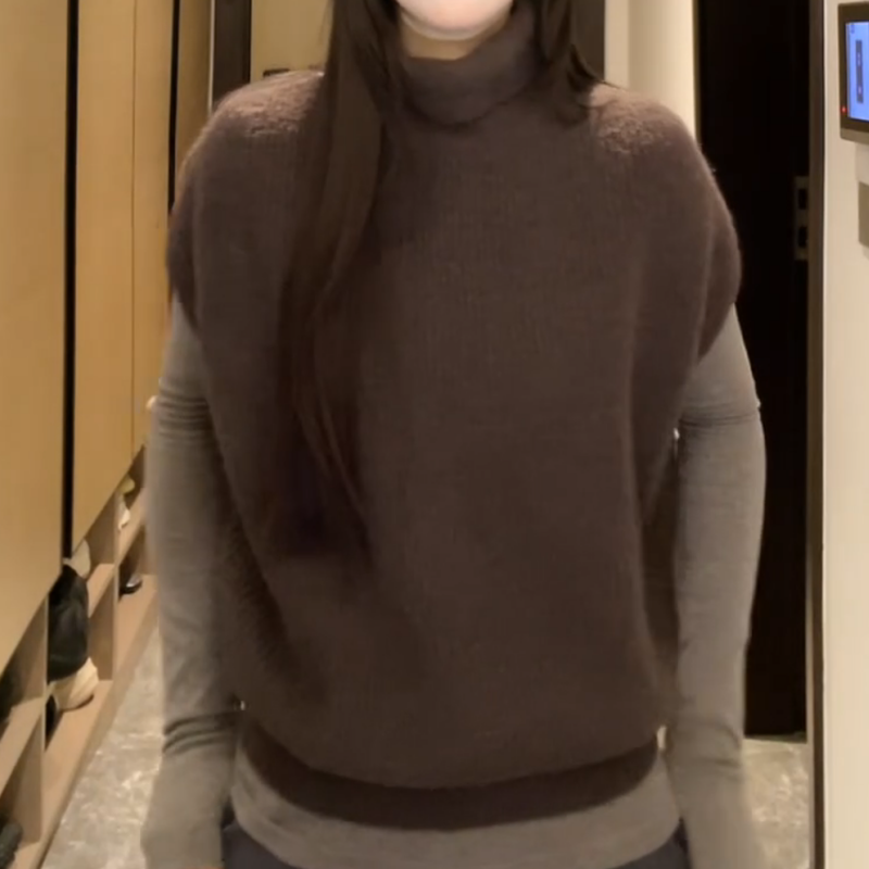 【智性叠叠乐】懒人舒适区新款秋冬轻柔百搭暖肤马甲LK2508568