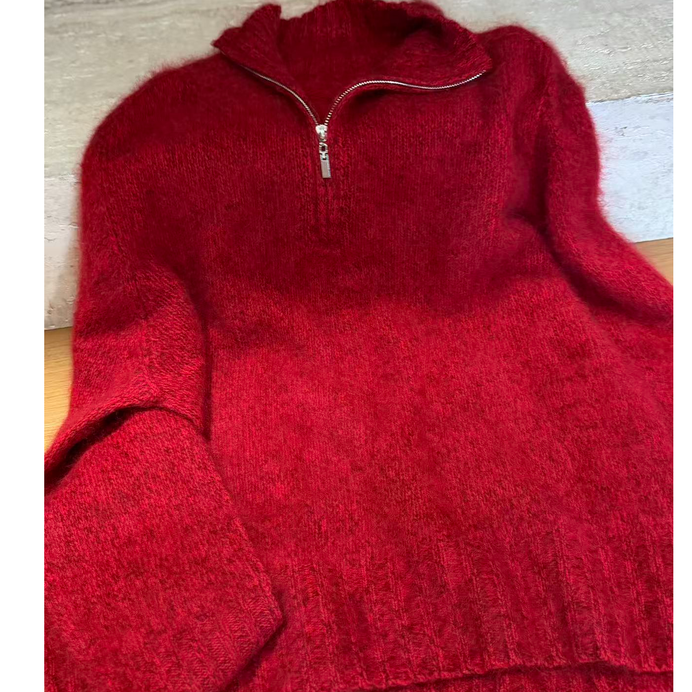 TANTAN 时尚长袖套头秋冬针织打底衫4017