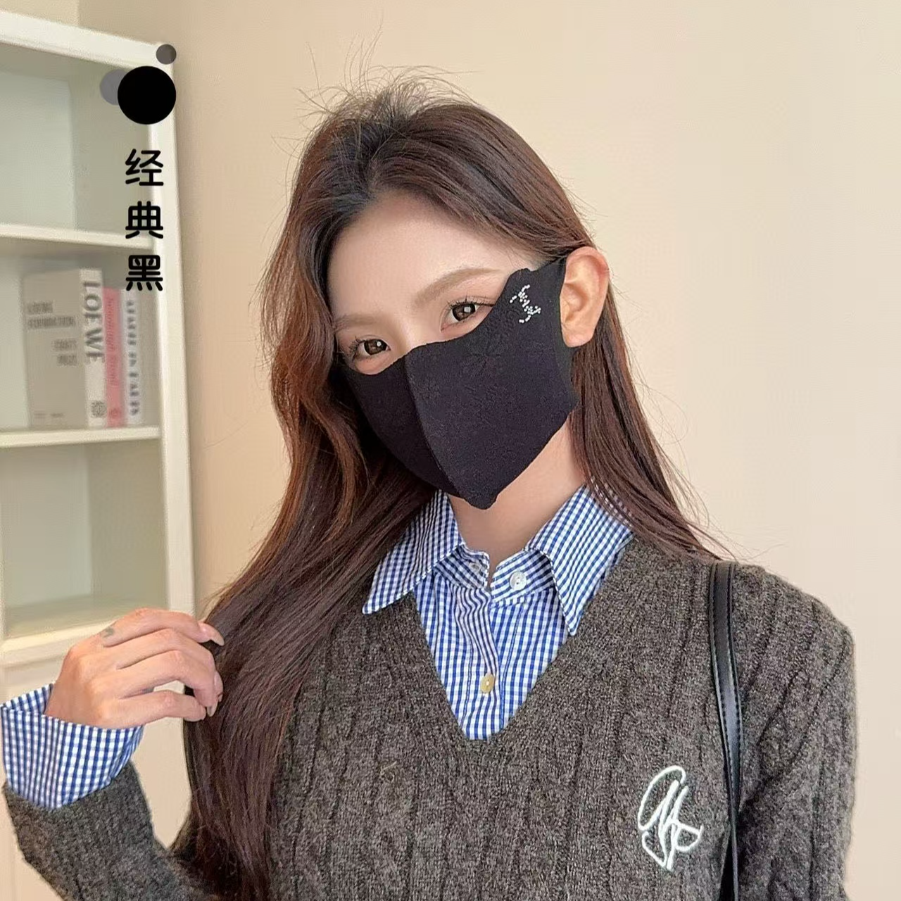 【新疆西藏包邮】拍一发6个升级加厚亲肤暖绒面料保暖舒适防风口罩