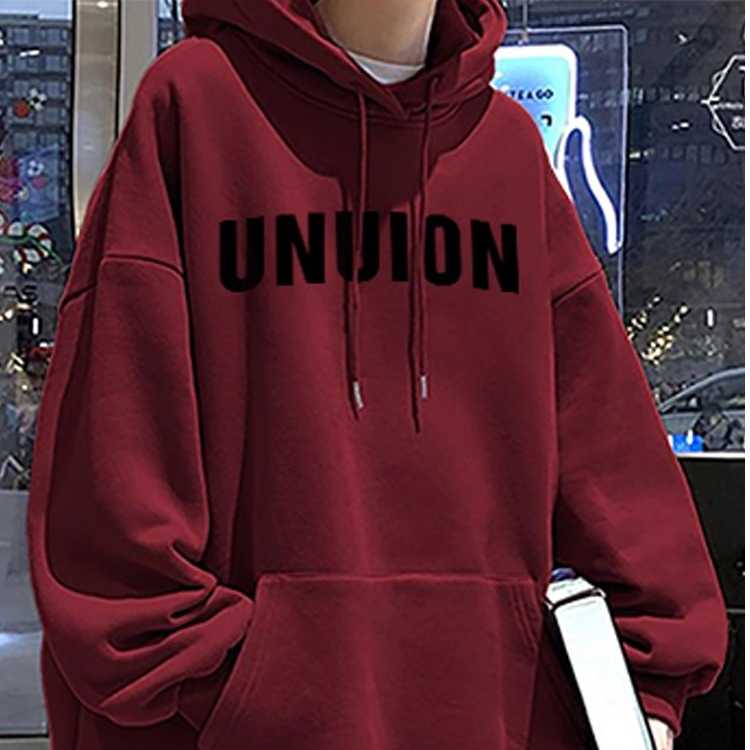 小众设计感oversize美式高街潮牌连帽卫衣男士秋冬季复古上衣外套