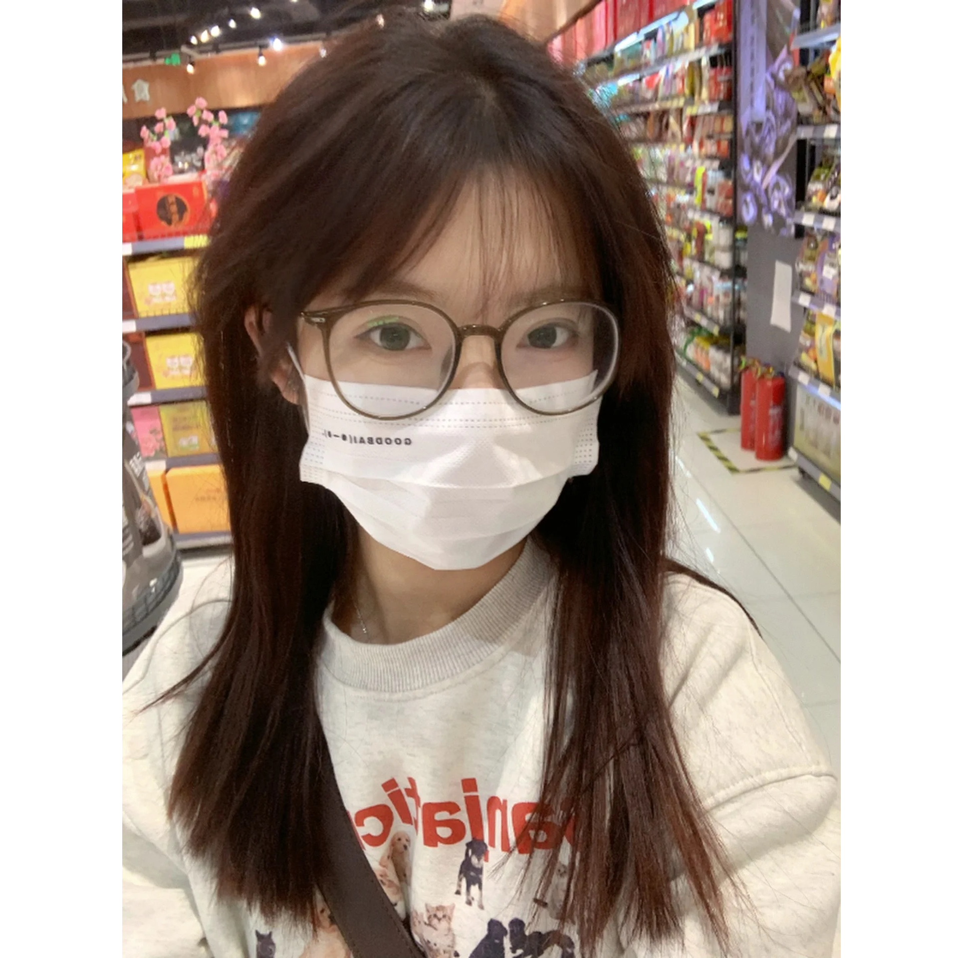 超轻TR冷茶色眼镜近视女方圆脸显脸小显瘦可配度数素颜镜架