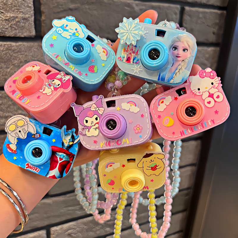 投影相机项链甜美创意卡通小女孩库洛米可爱女童宝宝饰品配饰礼物