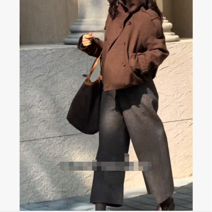 2025冬季新款潮流韩版爆款网红外套裤子百搭辉SZA