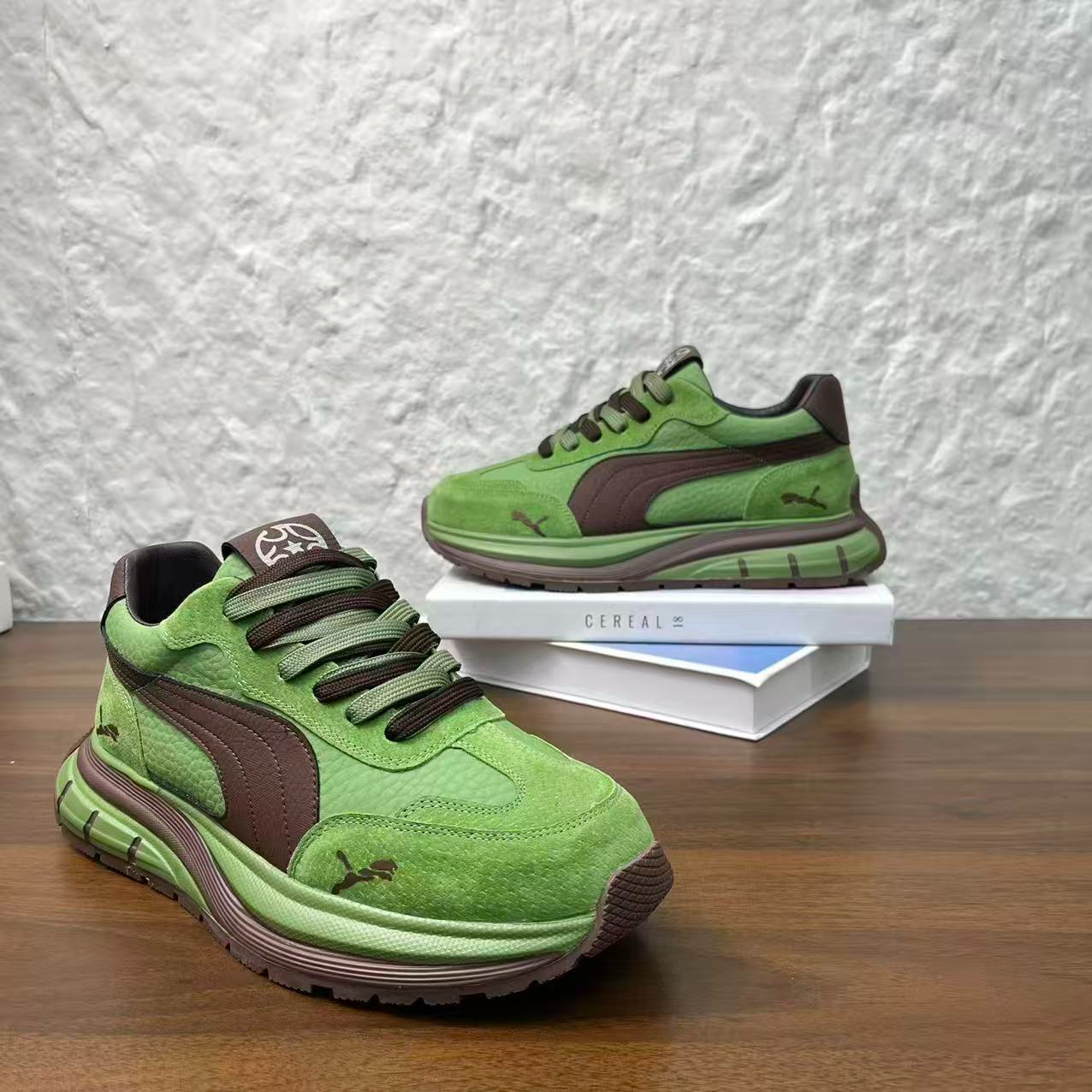 【菲如斯B55】2025秋冬单棉同款时尚男鞋休闲鞋老爹鞋男士潮鞋男款