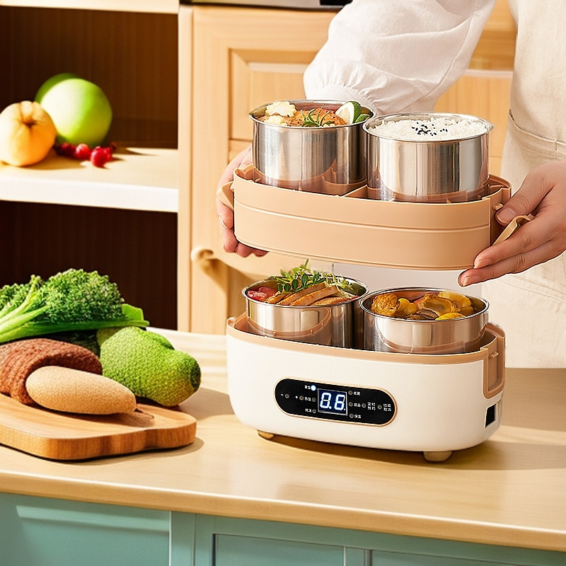 志高电加热饭盒可插电加热保温饭盒办公室热饭神器自热饭菜上班族