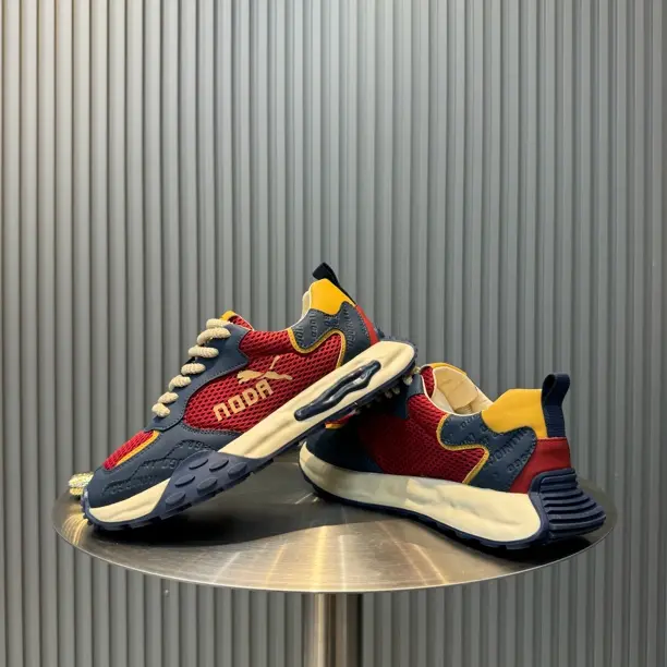 欧美『小众设计风」新品宝藏款~ 厚底网面增高透气舒适防滑时尚男鞋