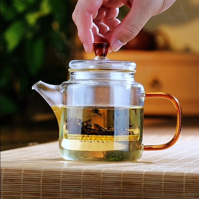 2025新款神奇壶400ml家用轻奢茶具泡茶专用带过滤茶水分离大容量
