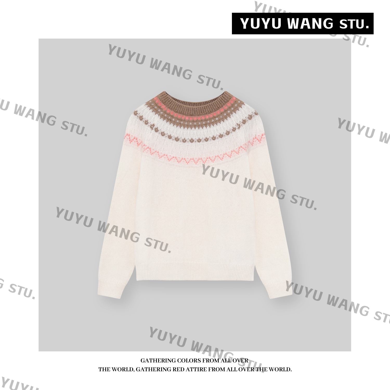 YUYU WANG【费尔岛】毛衣RB2SDRU3162