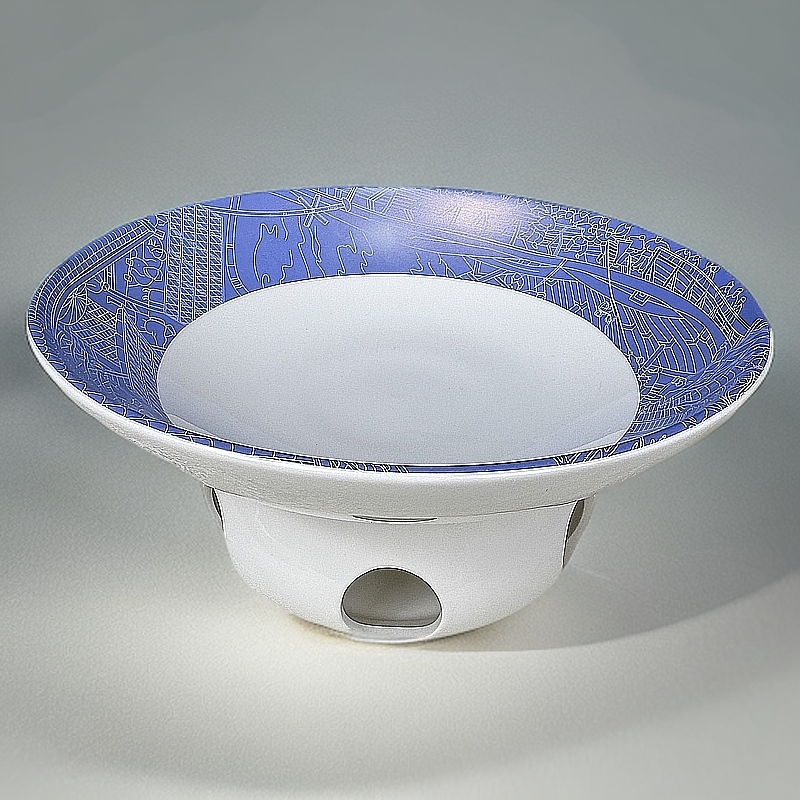 清明上河图保温明炉陶瓷家用商用酒店餐具酒店用品保温炉会所一亨