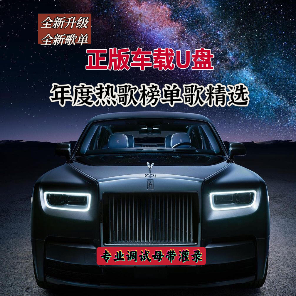 【岩六正版最新车载优盘】中文DJ 网络流行 伤感情歌等1000首