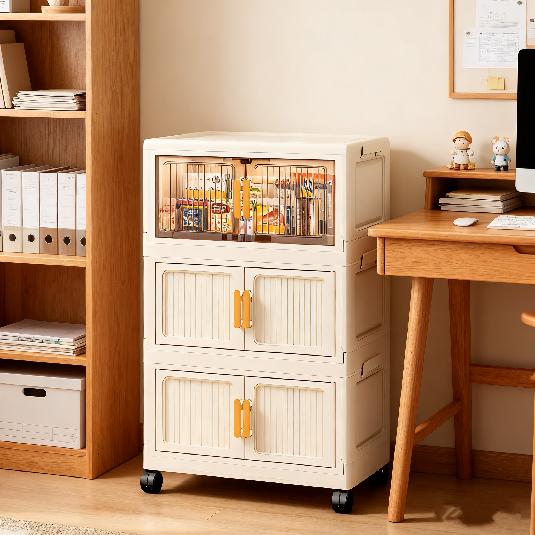 特大号大容量收纳柜折叠免安装收纳箱衣服整理储物柜多层儿童衣柜