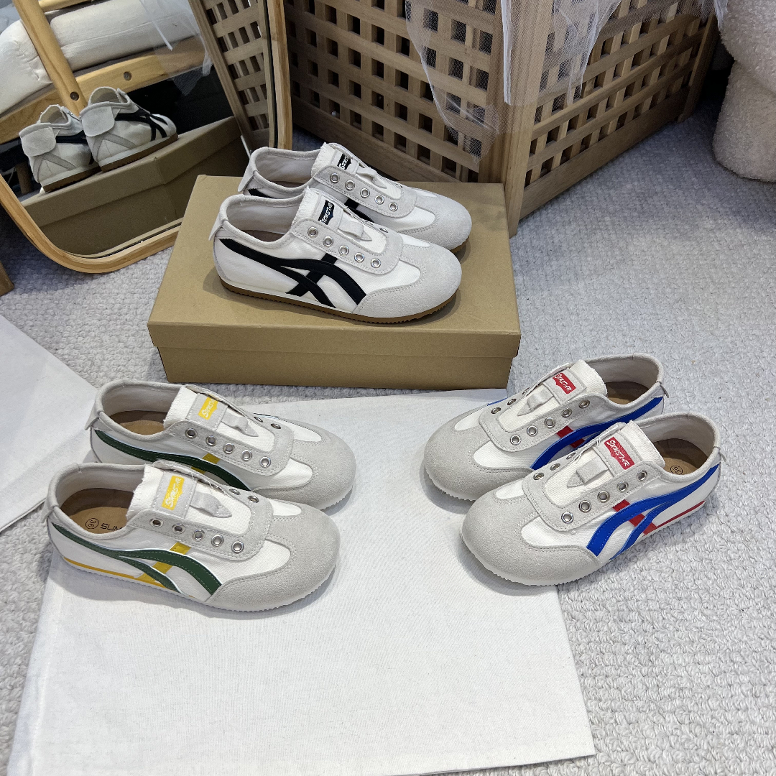 夏季薄款超轻便透气舒适德训阿甘鞋懒人一脚蹬百搭休闲运动鞋