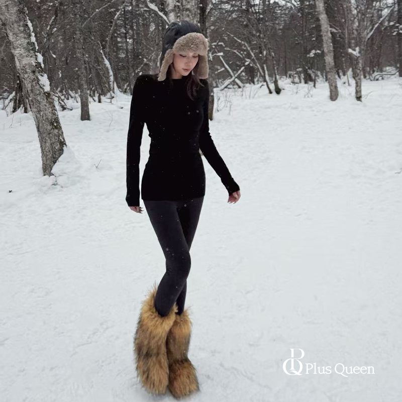 BAIMAN|柏墁【高个子大码】鲨鱼裤外穿瑜伽裤加绒加厚打底裤