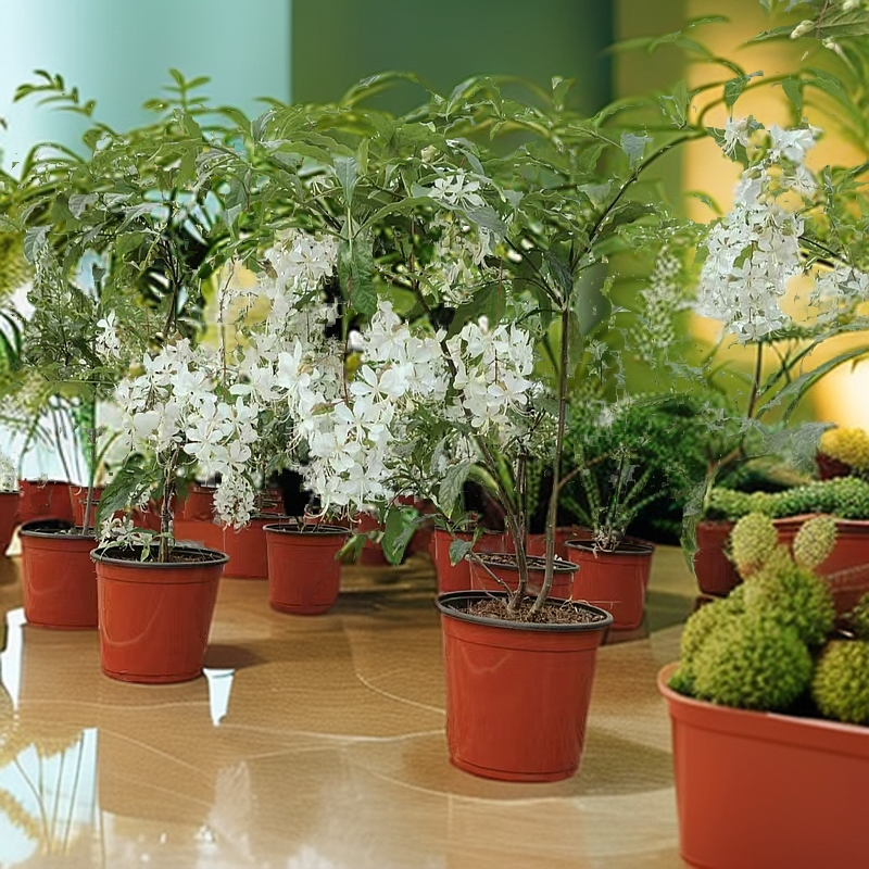 垂丝茉莉花苗四季开花室内花卉盆栽垂枝茉莉浓香茉莉花苗带花苞