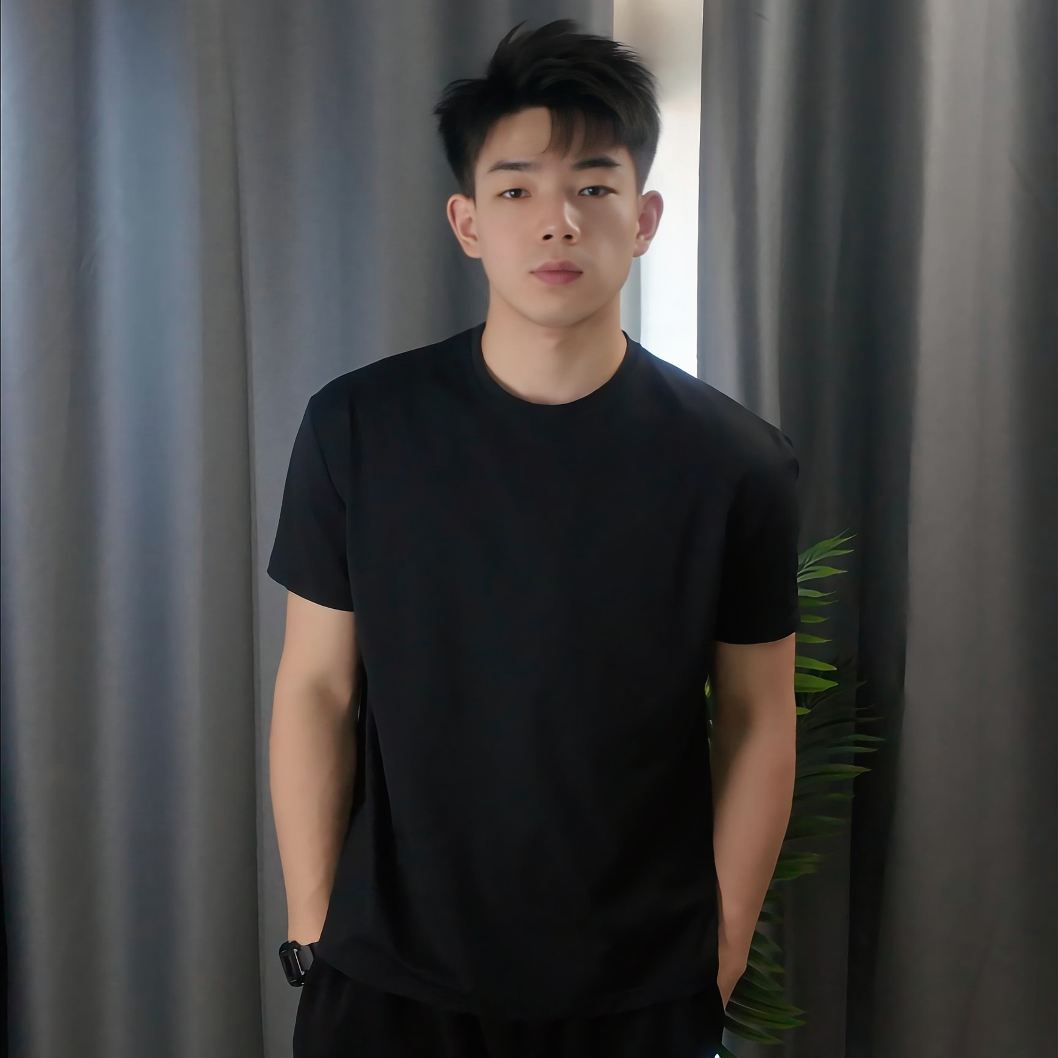 NGU重磅正肩美式型男短袖夏季男T恤纯色透气圆领健身运动训练休闲