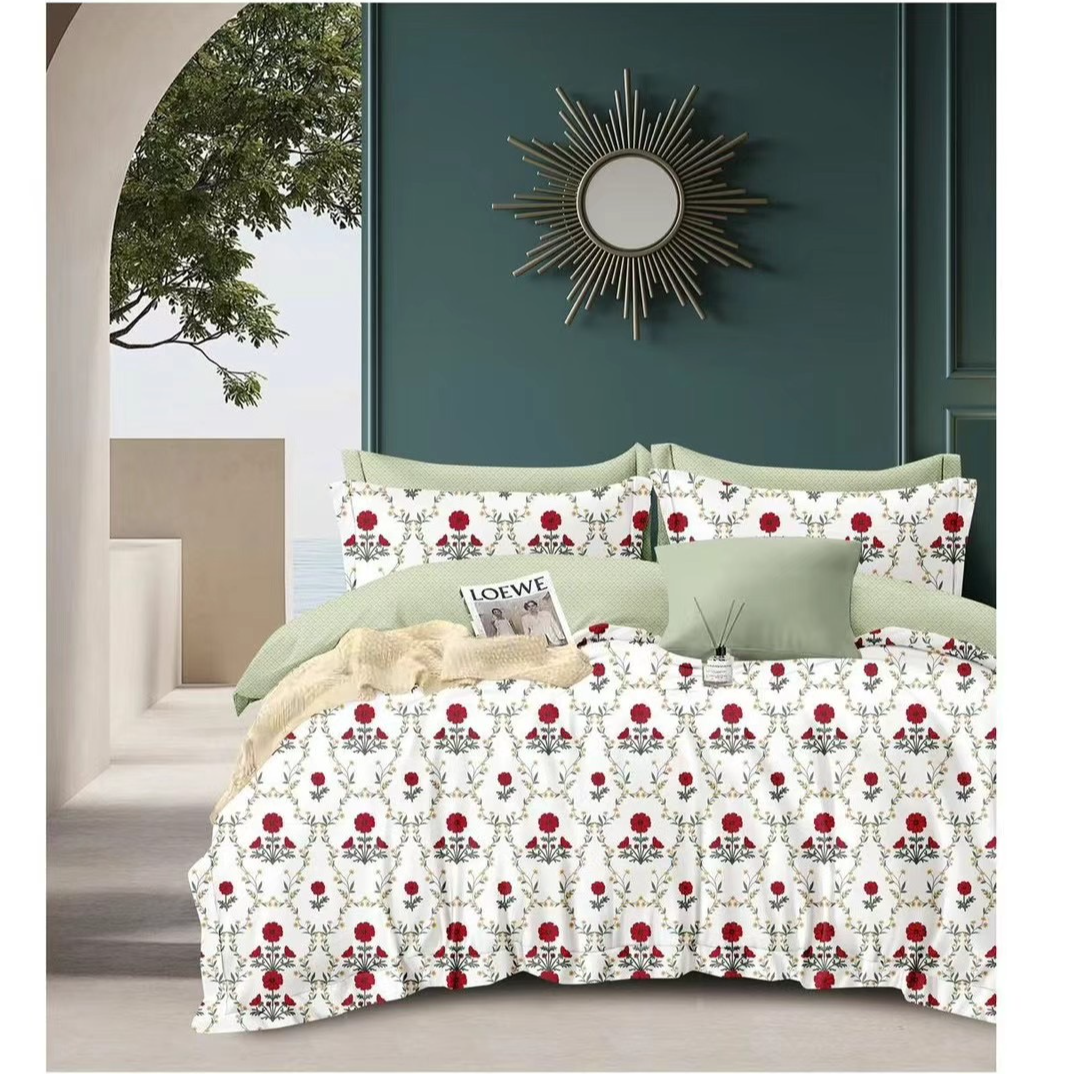 023-款三件套吸水复古柔软يۇتقان كۇرپە ياستۇق يۇرۇشلۇك