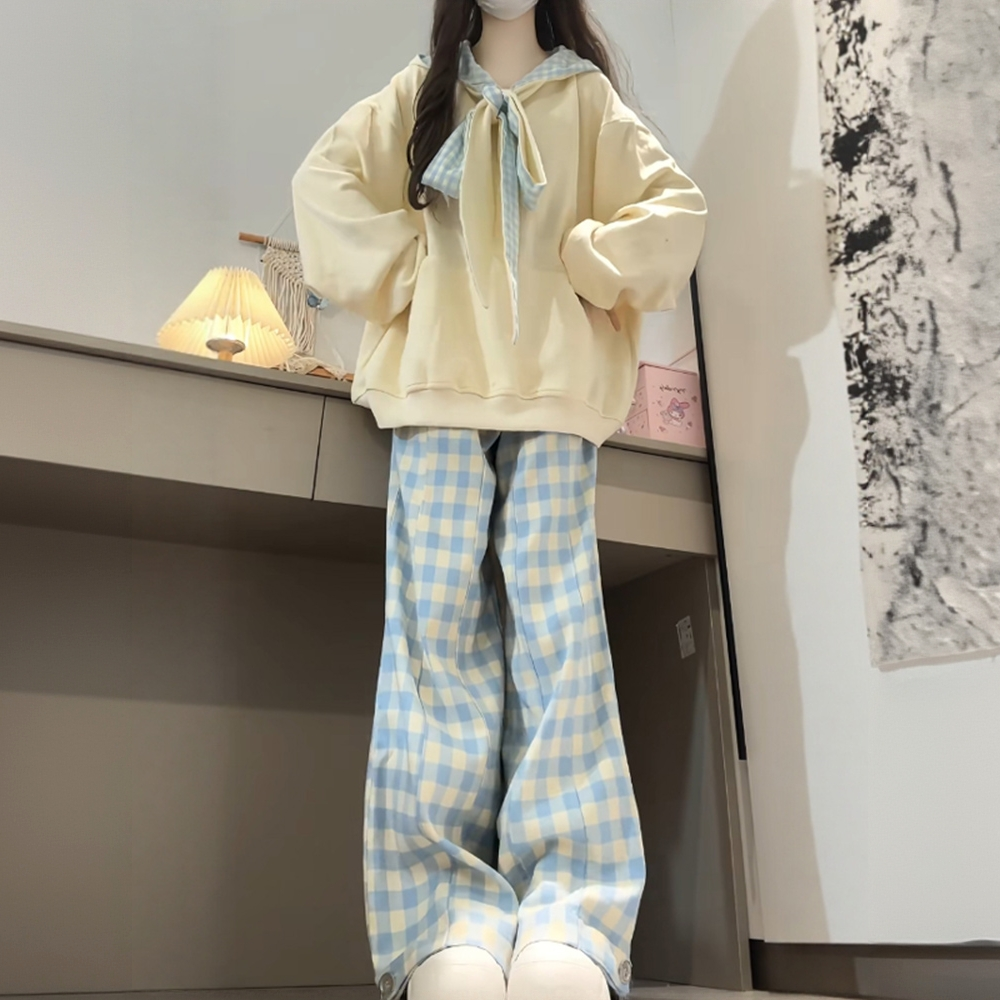 女童超好看韩系穿搭套装冬季2025新款洋气卫衣大童女装加绒两件套