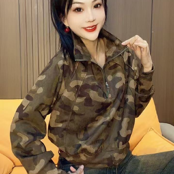 91677#洋气时尚卫衣（衣长55cm左右）