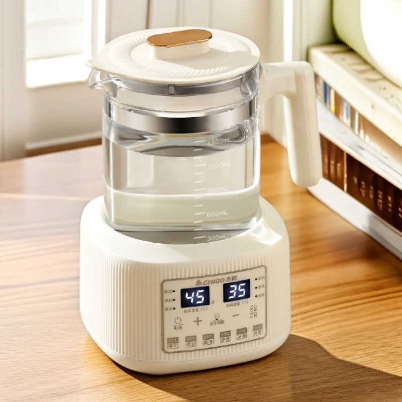 志高养生壶电热水壶家用加厚玻璃全自动办公室恒温保温烧水壶新款