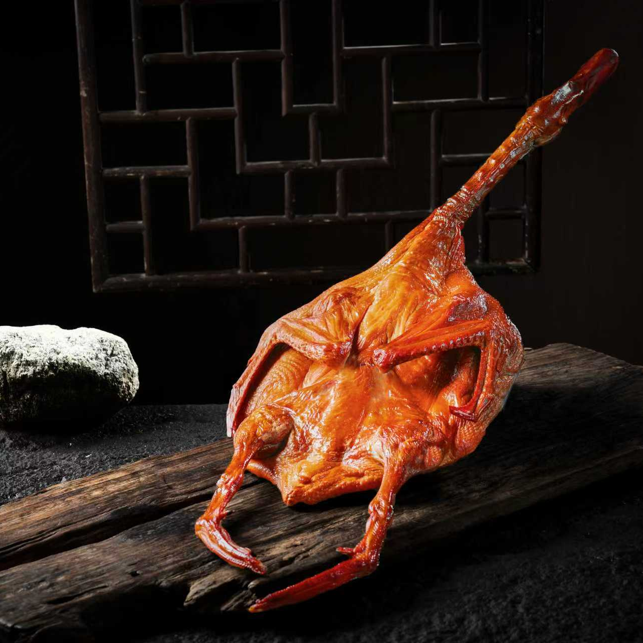 【巴蜀宜品】四川宜宾特产柴火烟熏腊板鸭川渝风味农家自制腊鸭风干